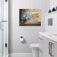 thumbnail image 5 of Farmhouse Daisy Decor Wall Art Rustic Daisy Butterfly Pictures Wall Decor Country Today I Choose Joy Canvas Prints Framed Artwork Paintings Home Decorations For Bathroom Bedroom Living Room 16"x12", 5 of 6