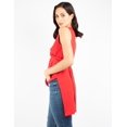 thumbnail image 2 of Blusa larga de la espalda con cruce al frente, 2 of 5