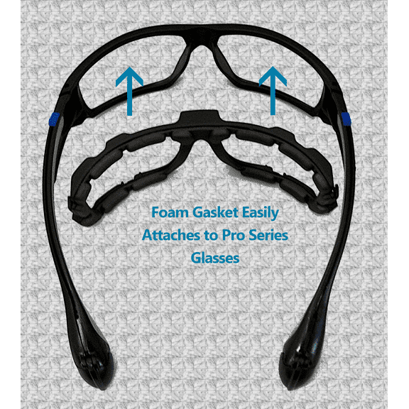 Safety Glasses SoundShield Pro Series 1 EVA Foam Gasket