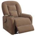 thumbnail image 3 of PRI Chaise Élévatrice Rembourrée en Raider Moka Brun, 3 of 7