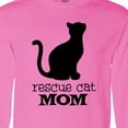thumbnail image 4 of Inktastic Rescue Cat Mom Long Sleeve T-Shirt, 4 of 5