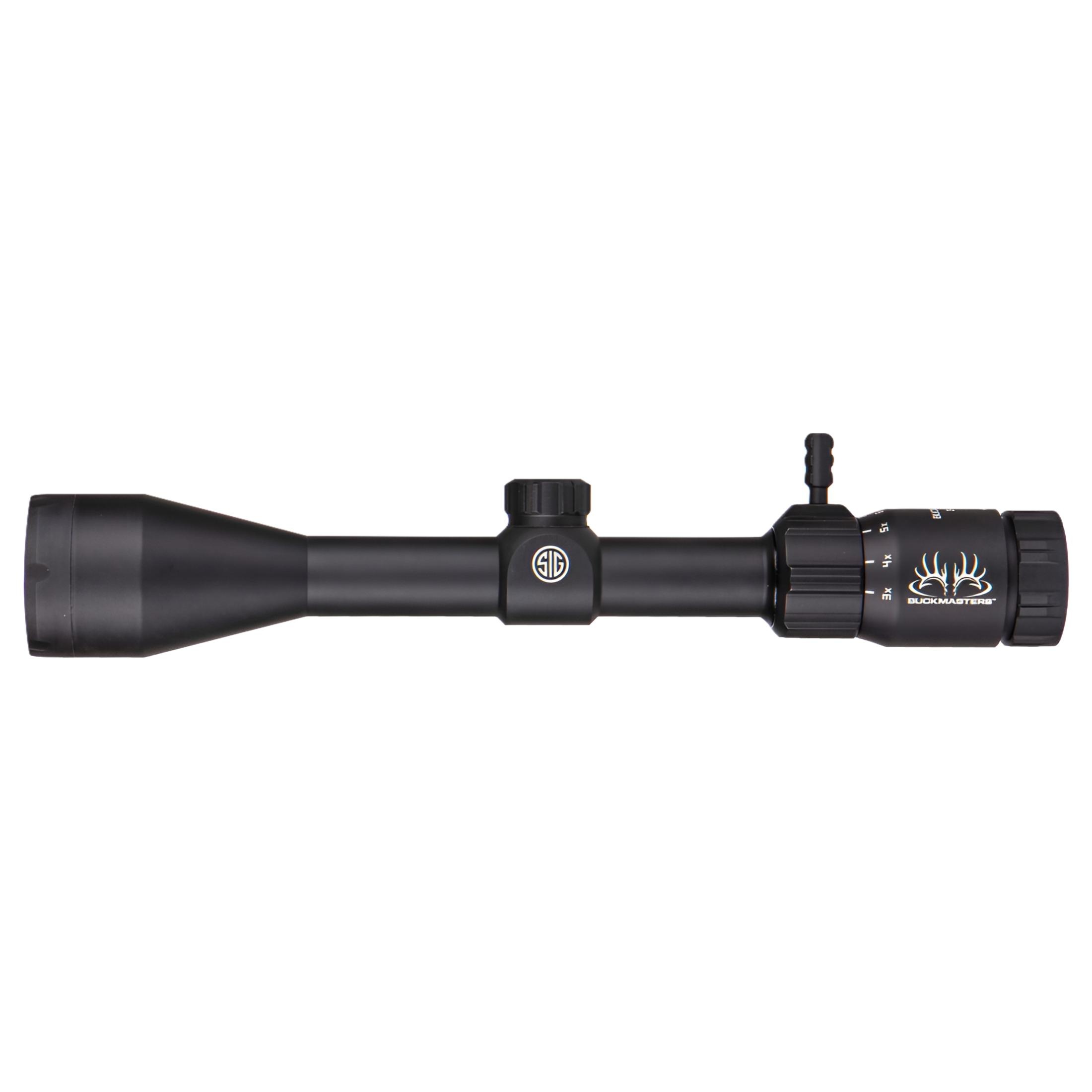 Sig Buckmstrs Scope 3-12x44 Bdc Blk