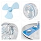 thumbnail image 4 of Lámpara de mesa plegable con ventilador USB, recargable y ajustable, ideal para oficina o hogar, disponible en color dorado., 4 of 6