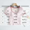 thumbnail image 3 of Nmnitkp Women's Pajamas Summer It Is Light And Breathable With Chest Pads & Short-sleeved T-shirts Tops And 100Cotton Pajamas, 3 of 6