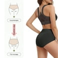 thumbnail image 3 of Women's fashion transparent lace high-waisted panties 4 packs, 3 of 7