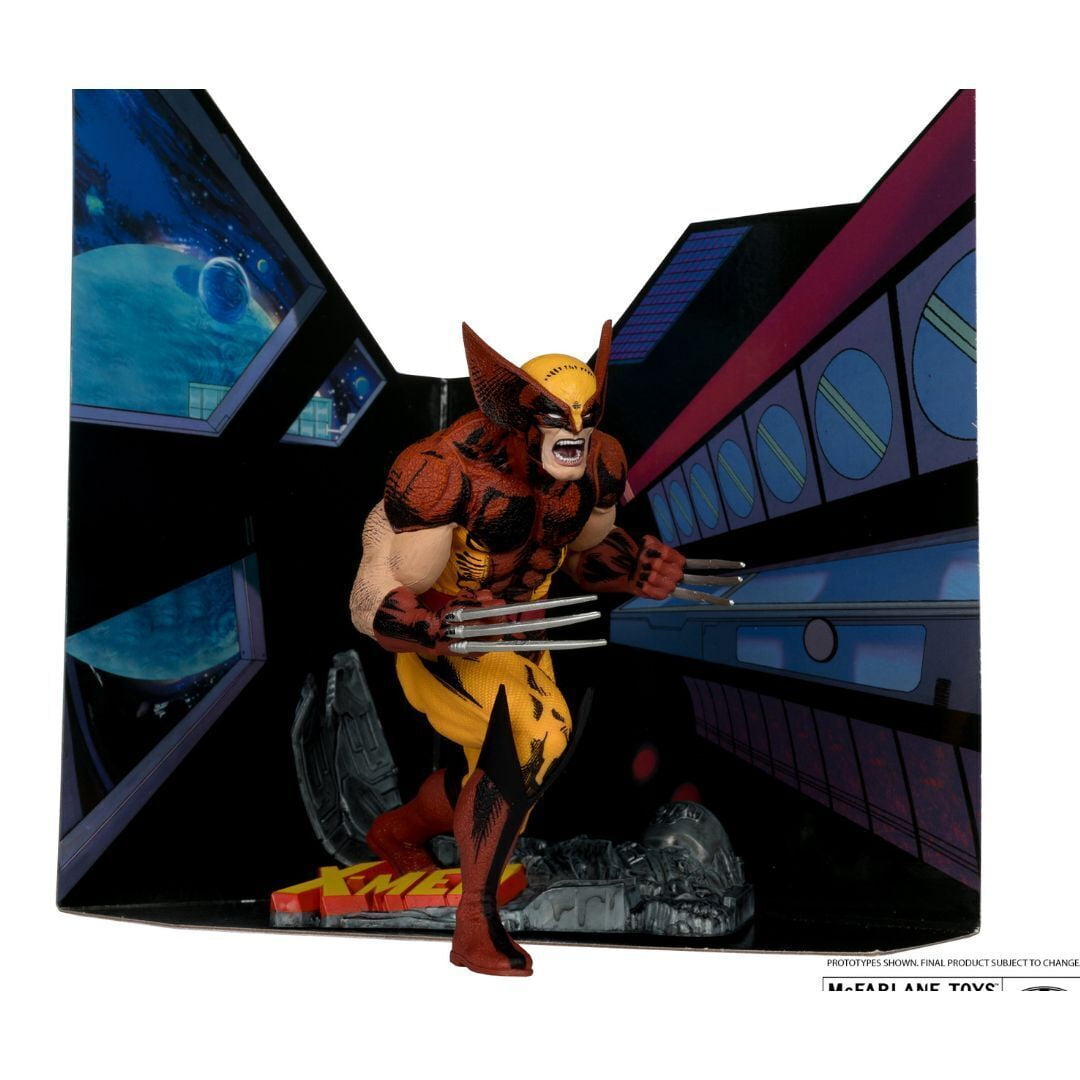 Wolverine (X-Men #1) 1:10th Scale Posed Figure w/Scene - McFarlane Toys