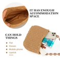 thumbnail image 3 of Bolso de paja GOKTOW tejido con rafia para playa, 3 of 6