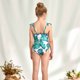 thumbnail image 4 of Trajes de baño de una pieza Herrnalise para niñas, sin mangas, con protección solar UPF 50+., 4 of 8