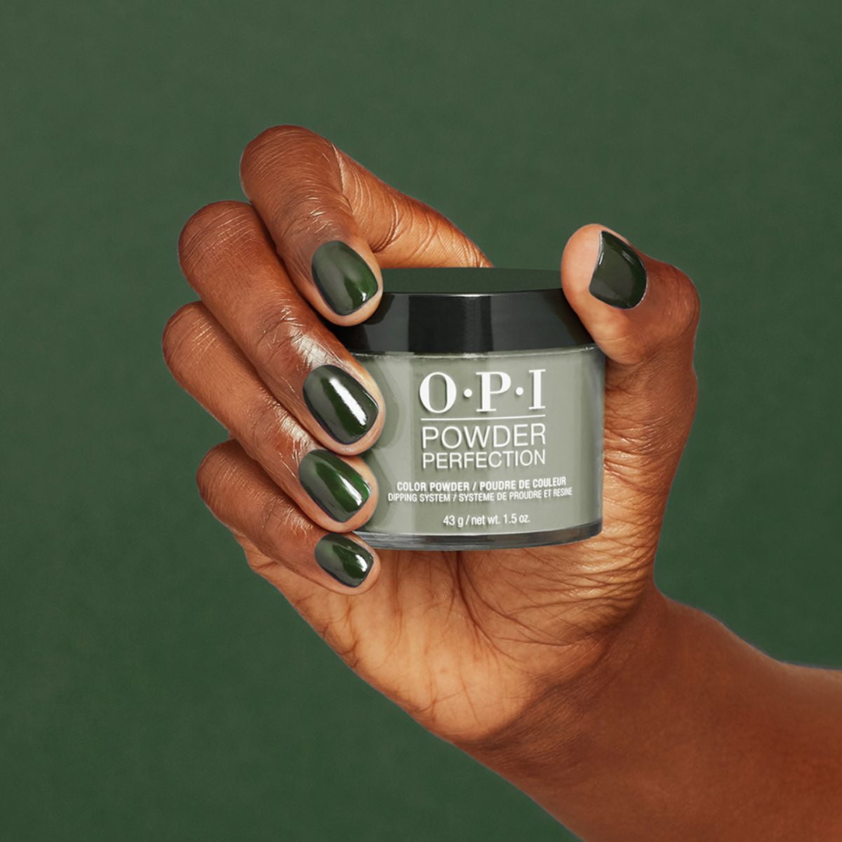 Opi dark store green
