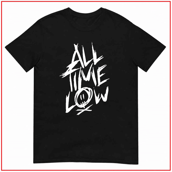 All Time Low Pop Punk Band Fan Graphic Design Unisex T-Shirt V13827 Size S- 5XL