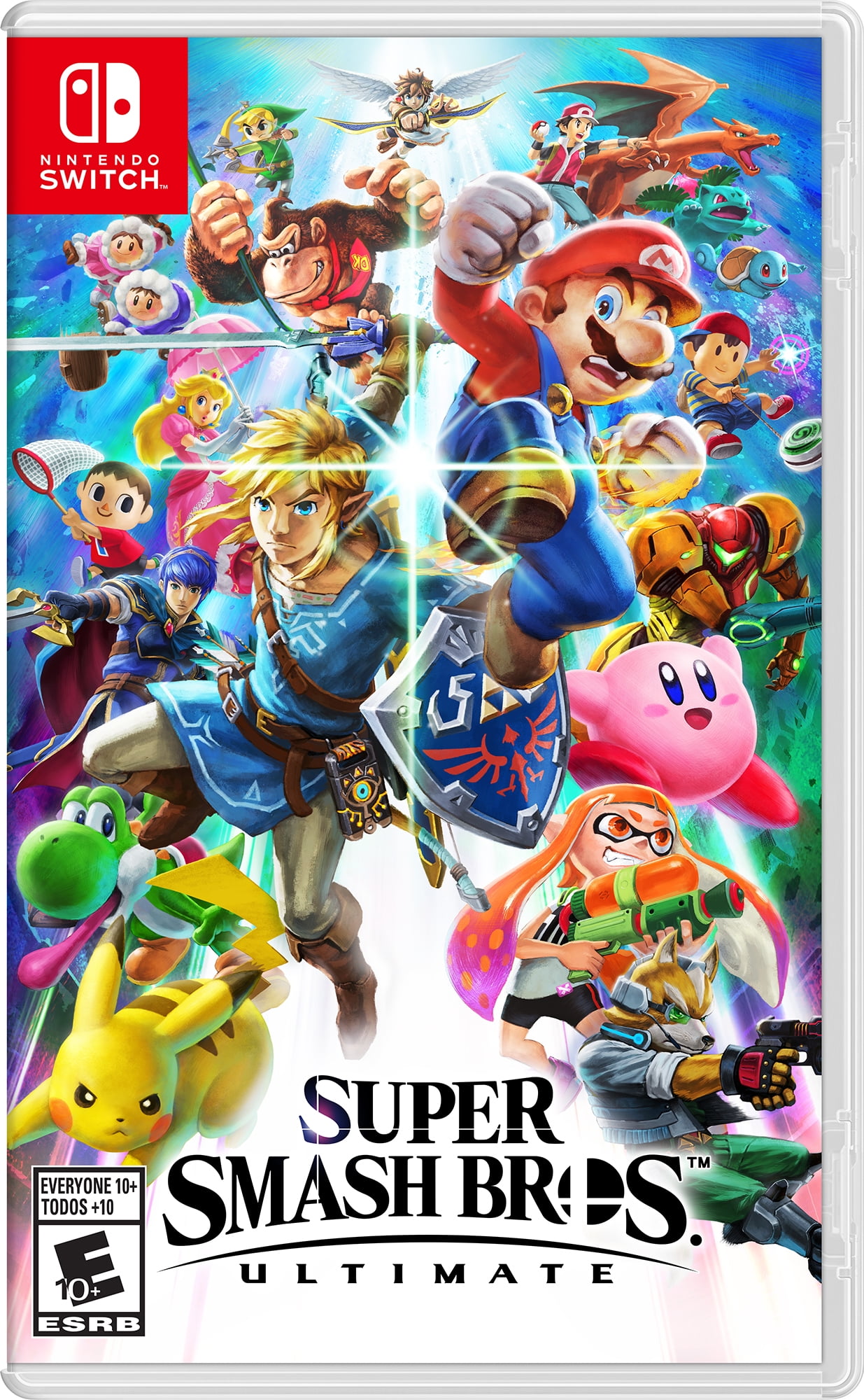 Ryg, ryg, ryg del Munk Jernbanestation Super Smash Bros. Ultimate Limited Edition, Nintendo Switch - Walmart.com