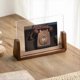 thumbnail image 4 of Photo Frame Wooden Idol Photo Display Wedding Photo Stand, 4 of 5