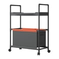 thumbnail image 2 of Muebles de oficina para el hogar, ruedas de almacenamiento, almacenamiento más grande con asa de correa, organizador de zapatos, cajones de almacenamiento rodantes para zapatos, ropa, cesta de almacen, 2 of 6