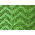 thumbnail image 1 of Ahgly Company Machine Washable Indoor Rectangle Transitional Green Area Rugs, 2' x 5', 1 of 7