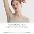 thumbnail image 3 of Crema depilatoria para mujeres y hombres, fórmula suave con aloe vera, aceite de jojoba y centella asiática para piernas, brazos, pecho, axilas y zona del bikini, piel de aspecto suave, 12, 3 of 5