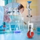thumbnail image 2 of Laboratory Adjustable Flask Condenser Test Tube Clamp Changeable Direction, 2 of 3