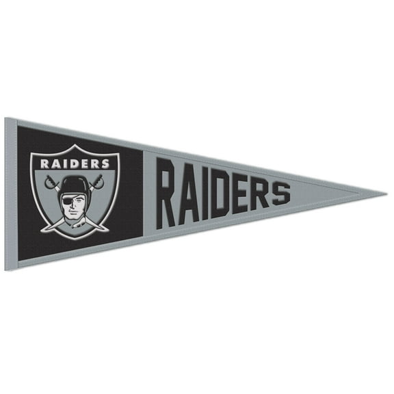 WinCraft Las Vegas Raiders 13" x 32" Retro Logo Pennant