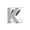 Letter K, variant on MULA Original 925 Sterling Silver 26 Letters DIY Charm AAA CZ Beads fit Bracelet for Women Gift Jewelry