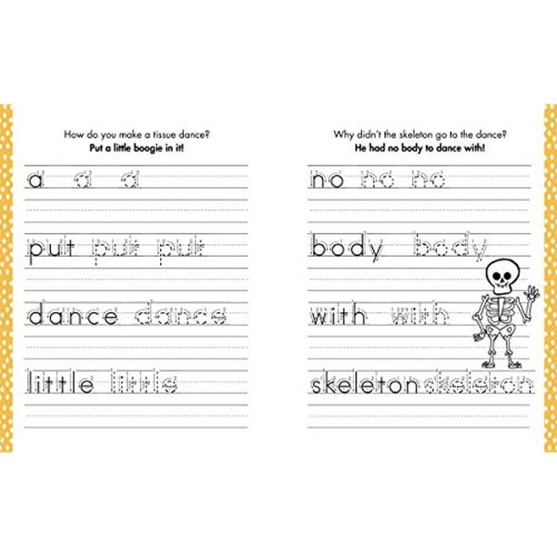The Print Handwriting Workbook for Kids: Laugh, Learn, and Practice Print  with Jokes and Riddles