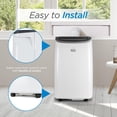 thumbnail image 6 of BLACK+DECKER BPACT08WT 4,000 BTU SACC/CEC (8,000 BTU ASHRAE) Portable Air Conditioner, For Room up to 350 sq. ft., White, 6 of 6