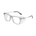 thumbnail image 4 of Gafas de gafas para ojos de la moda Marco gris transparente, 4 of 8