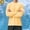 Yellow, variant on Men's UPF 50+ Sun Protection Long Sleeve Shirt - Breathable Moisture Wicking Athletic Top with Hood for Outdoor Sports