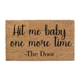 thumbnail image 1 of Welcome Doormat Interesting Monogrammed Floor Mat Text Retro Style Mat Thick and Non-Skid Machine Washable Kitchen Mat Anti slip Stair and Porch Decor Mats Simple Wildflower Small Fresh Style Mat, 1 of 6