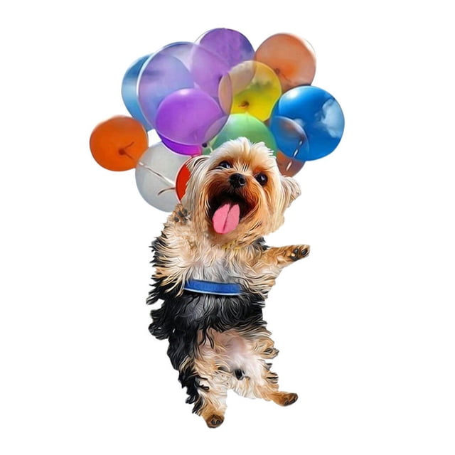 Injueey Creativo perro volador jirafa pájaro colgante adornos lindo coche colgante adorno Type3 NO3