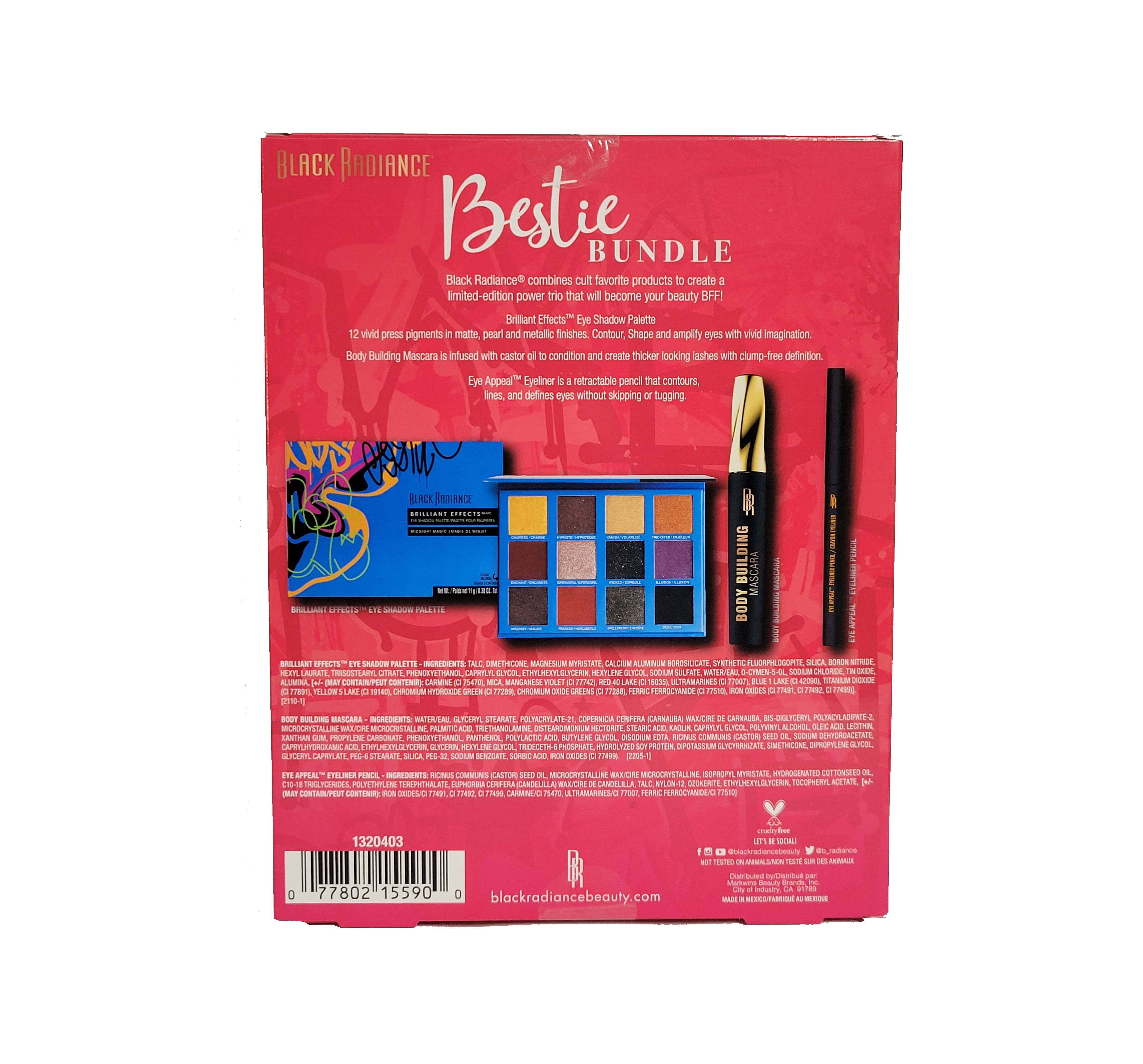 Black Radiance Bestie Bundle Gift Set - Midnight Magic