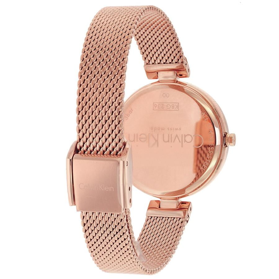 CALVIN KLEIN Quartz Silver Dial Ladies Watch K8G23626 Walmart