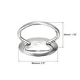 thumbnail image 2 of Universal Olla Tapa Perilla, Inoxidable Acero Reemplazo Perilla 45mm Altura para Vidrio, Inoxidable Acero Sartén Cubierta Tapa, Paquete de 4, 2 of 5