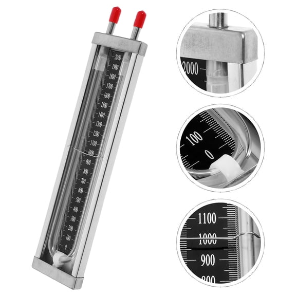FOMIYES Multifunctional U Tube Manometer for Positive and Negative Pressure Measurement
