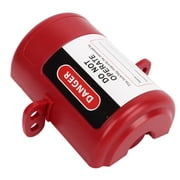 Sarapandan High-Temperature Resistant Safety Lock for Industrial Appliances & Air Conditioners Universal Plug Lockout Device