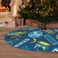 thumbnail image 6 of Picia Dump Truck Print Christmas Tree Skirt , Christmas Tree Skirt Ornaments for Merry Christmas Holiday Party Decorations Indoor Outdoor-30", 6 of 7