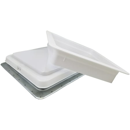 Class A Customs 71111-3 RV Roof Vent Non-Powered w/White Lid and 3