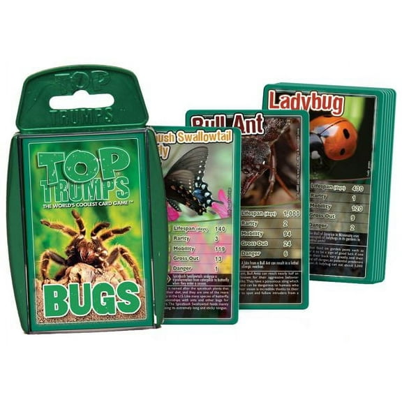 Top Trumps Card Game - Bugs