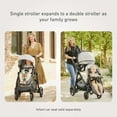 thumbnail image 4 of Graco Premier Modes Nest2Grow 4-in-1 Stroller, Midtown, Grey, 4 of 8