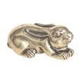 thumbnail image 4 of 5xMini Escultura De Conejo De Latón, Recuerdo Encantador Para Decoración Interior De Coche, Accesorio, 4 of 8