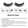 thumbnail image 3 of 【10 Pares】Pestañas Magnéticas Sin Pegamento, Líquido Eyeliner Magnético, Fácil Aplicación, Reutilizables, Ideales para Ocasiones Especiales, Aumenta el Volumen y Longitud de tus Pestañas, Incluye, 3 of 6