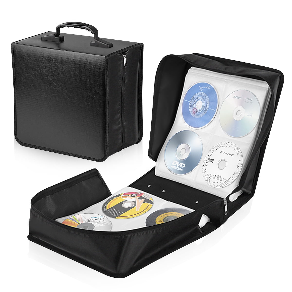 CD DVD Storage Holder Organizer DVD Album For Music Disc Favorites 400 