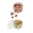 thumbnail image 1 of 84 piezas de 3 tamaños  para carpetas, abrazaderas , grandes, medianas y pequeñas, 19 mm (24 piezas), 25 mm (12 piezas), 32 m yotijar Grapas de acero para carpetas, 1 of 10