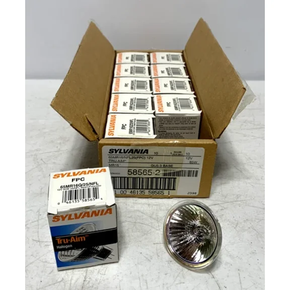 YANI- Sylvania 58564-2 65Mr16/Fl40(Fpb) 65W 12V Mr16 (Pk Of 10)