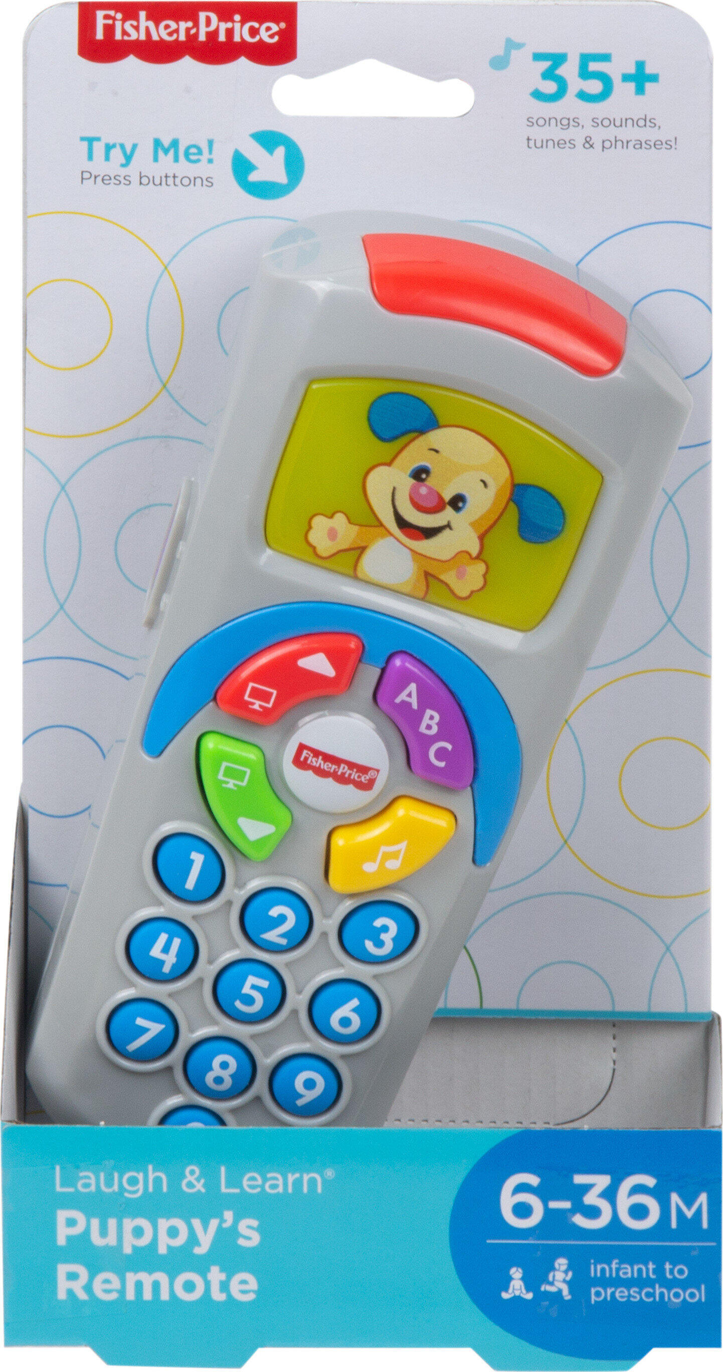 Fisher-Price Laugh & Learn Puppy’s Remote Baby & Toddler Learning Toy with Music & Lights - image 7 of 7