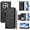 YB01, variant on Zipper Wallet Phone Case for Oneplus 13R/ACE 5 5G/ACE 5 Pro 5G,PU Leather Flip Cover with 7 Card Slots,Magnetic Closure, Kickstand, Wrist Strap, Compatible Shockproof Case.C01