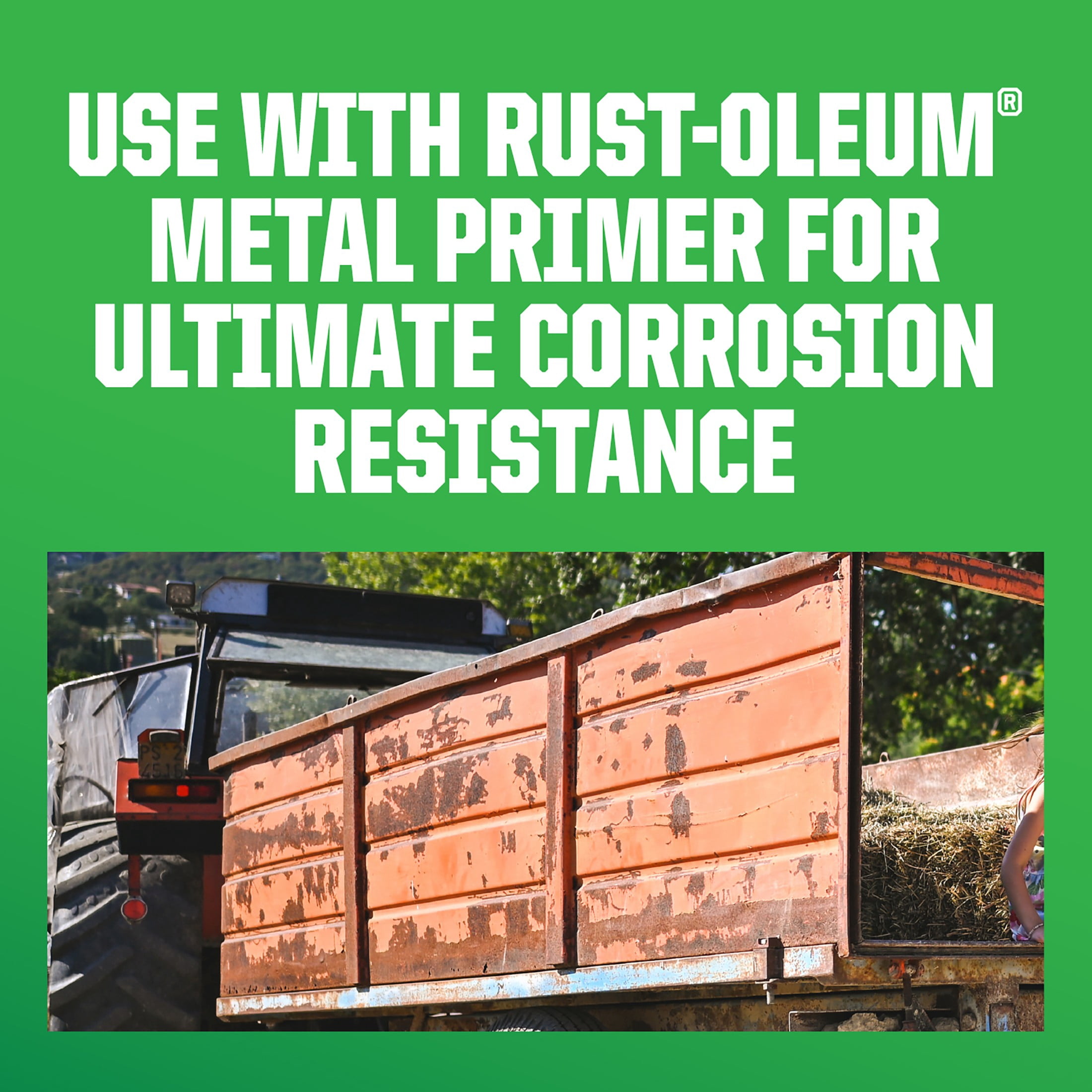 Kubota Orange, Rust-Oleum Specialty Farm & Implement Gloss Spray Paint-280142, 12 oz