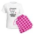 thumbnail image 5 of CafePress - Awesome Surgical Nurse Pajamas - Women's Short Sleeve Print T-Shirt and Pants Light Cotton Pajama Set, 5 of 7