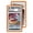 Orange, variant on CGC Card Slab Protector Case, Standard CGC Size, Impact Resistant TPU Holder, Drop & Scratch Proof Frame for Graded Sports TCG Collectible Trading Cards - Black