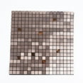 thumbnail image 1 of Luckyn Self Adhesive Mosaic Backsplash Sticker Decal Kitchen Peel And Stick Wall Tile Rose Gold, 1 of 10