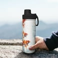 thumbnail image 7 of Logiee Three Goldfish Watercolor Splash Print Water Bottle,18oz Sports Insulated Kettle for Cycling Gym Basketball Outdoor, Suitable as a Present, 7 of 7