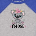 thumbnail image 4 of Inktastic 1st Birthday Koala 1 Year Old Girl Girls Baby Bodysuit, 4 of 5